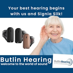 Signia Silk available at Butlin Hearing