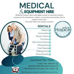 Need medical equipment at home? We've got you covered. - Midlands Hospice