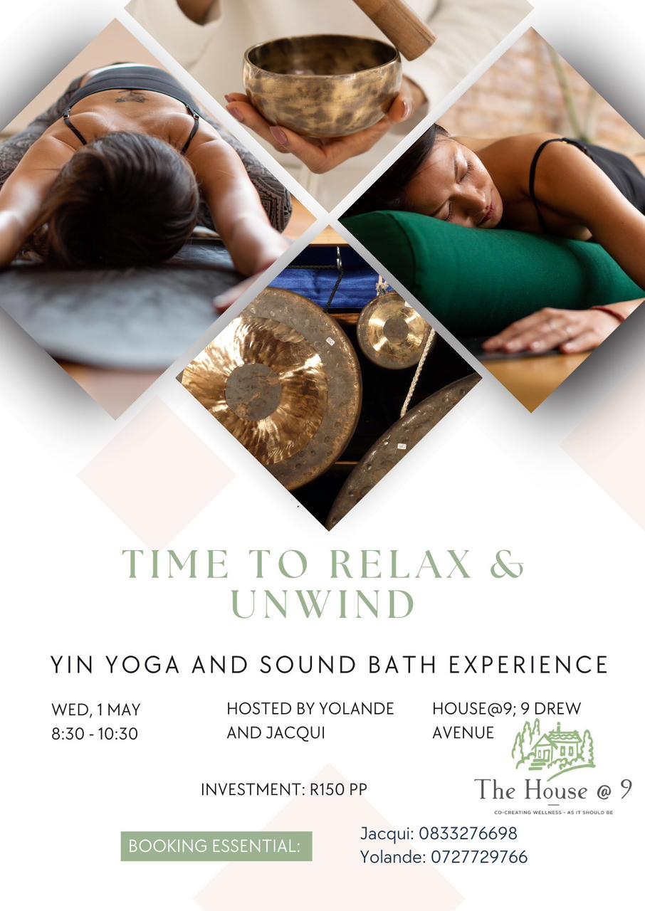 Yin Yoga & Sound Bath Experience - HowickVillage.co.za