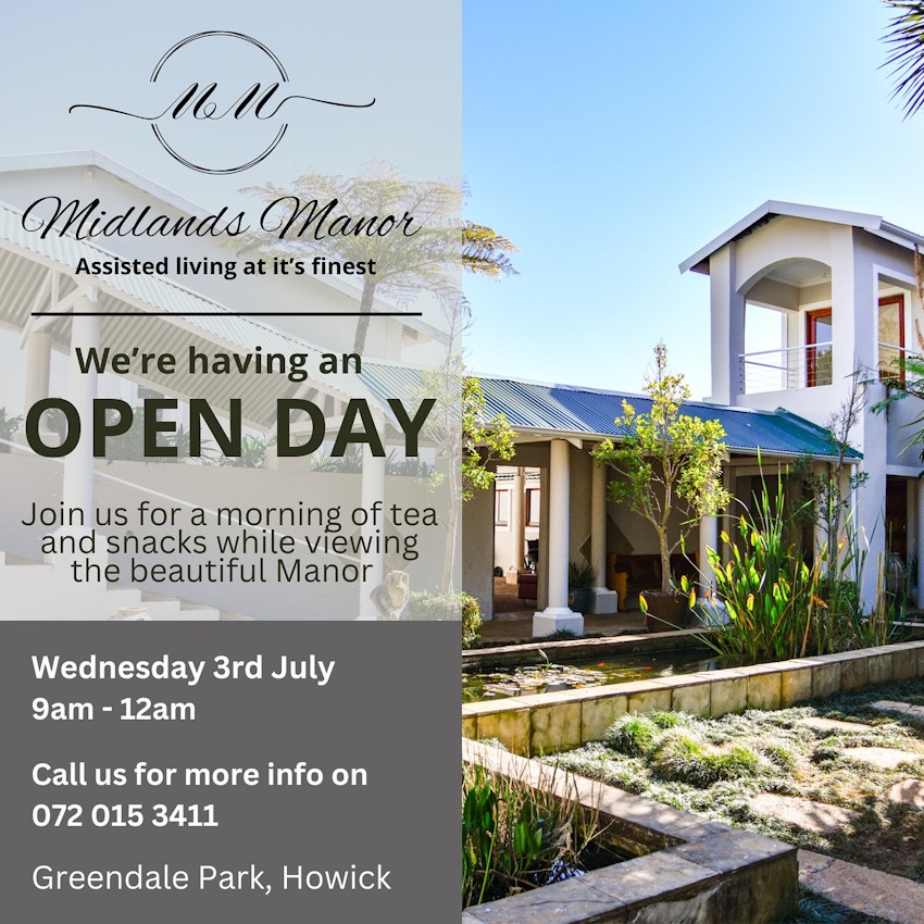 3 july midlands manor open day