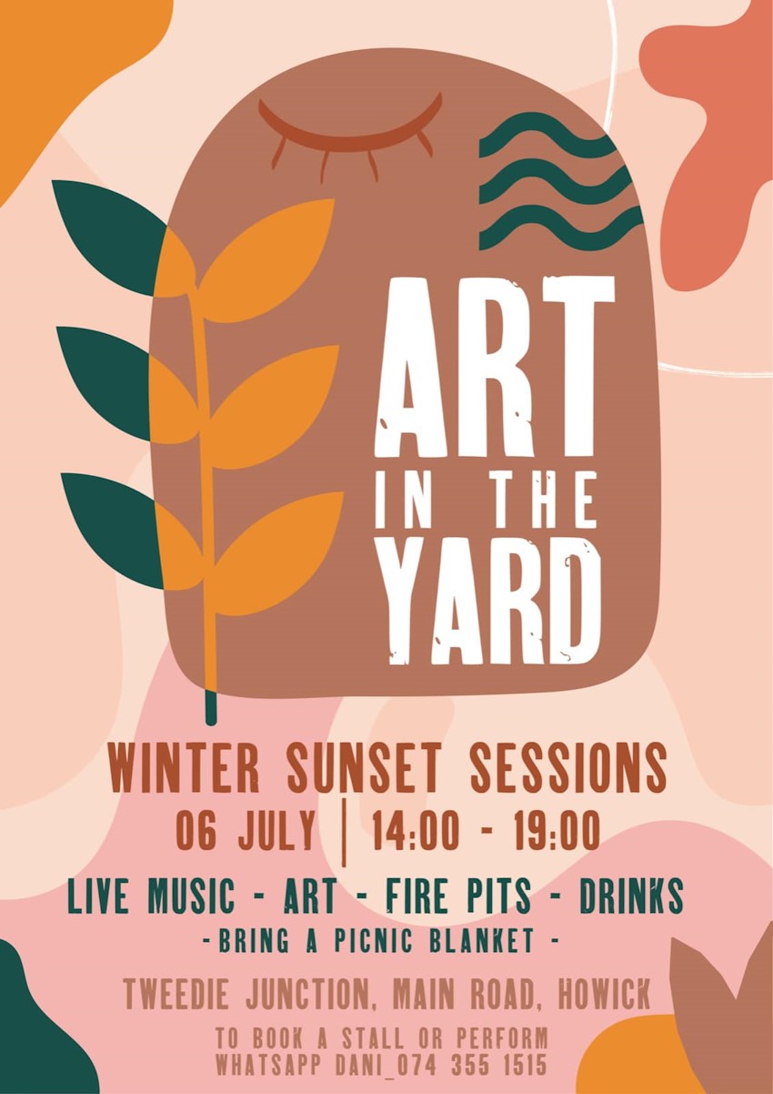 6 july art in the yard tweedie