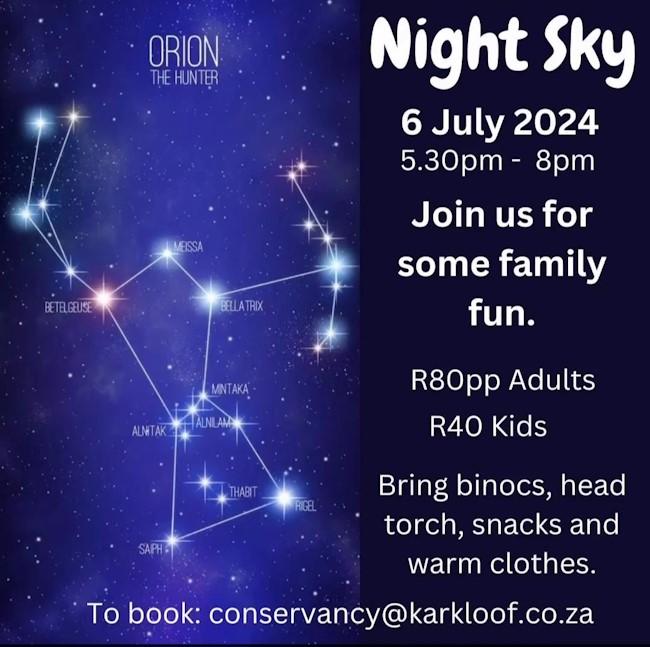 KARKLOOF NIGHT SKY