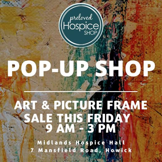 art and frame pop up shop 28 june