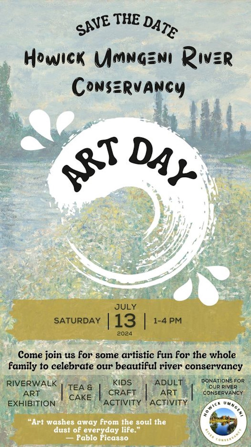 howick umngeni river conservancy art day