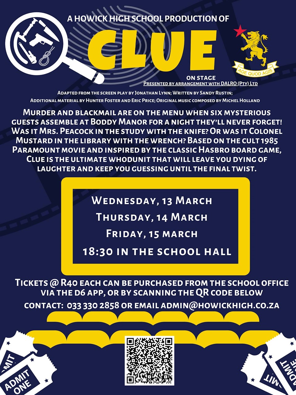 march clue howick high copy