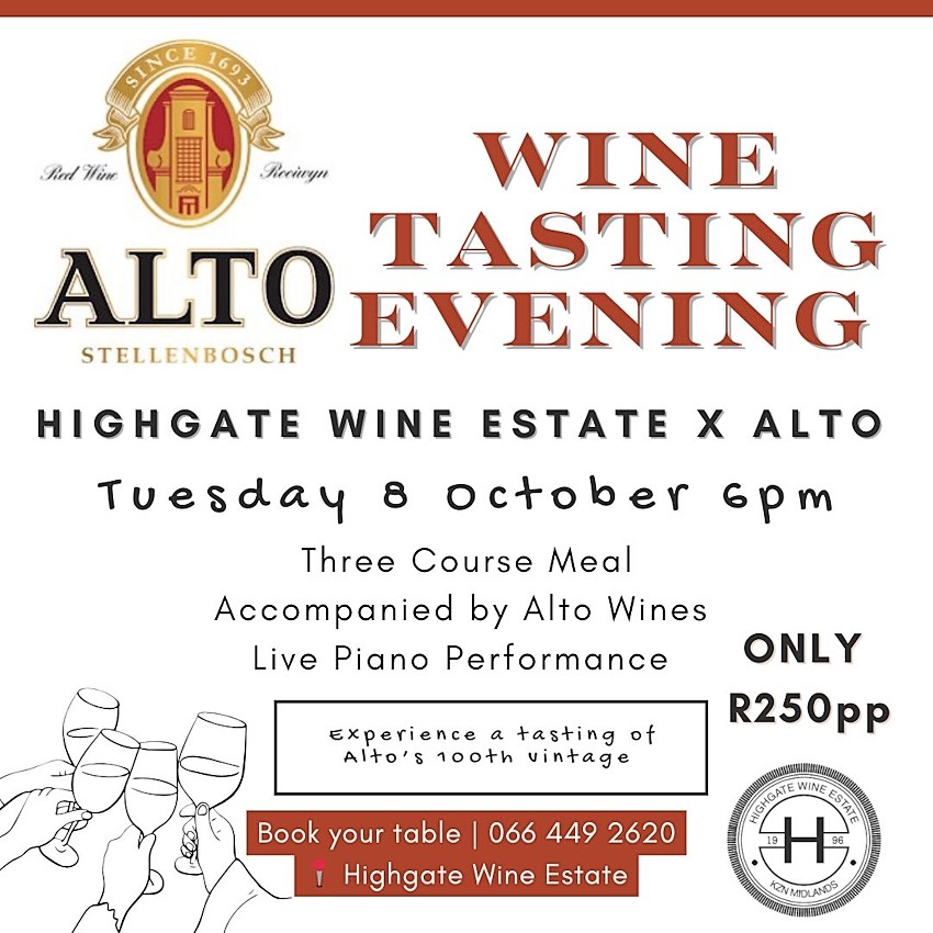 oct highgate wine evening
