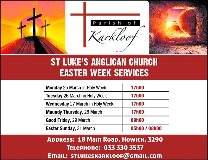 st lukes easter servcies 2024
