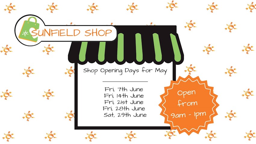 sunfield shopping june