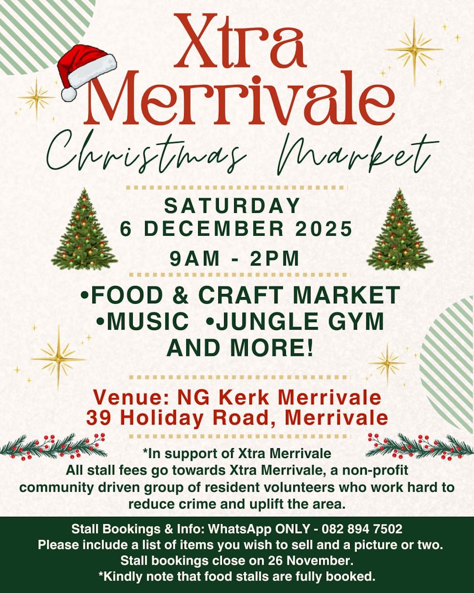 6 Dec Xtra merrivale market