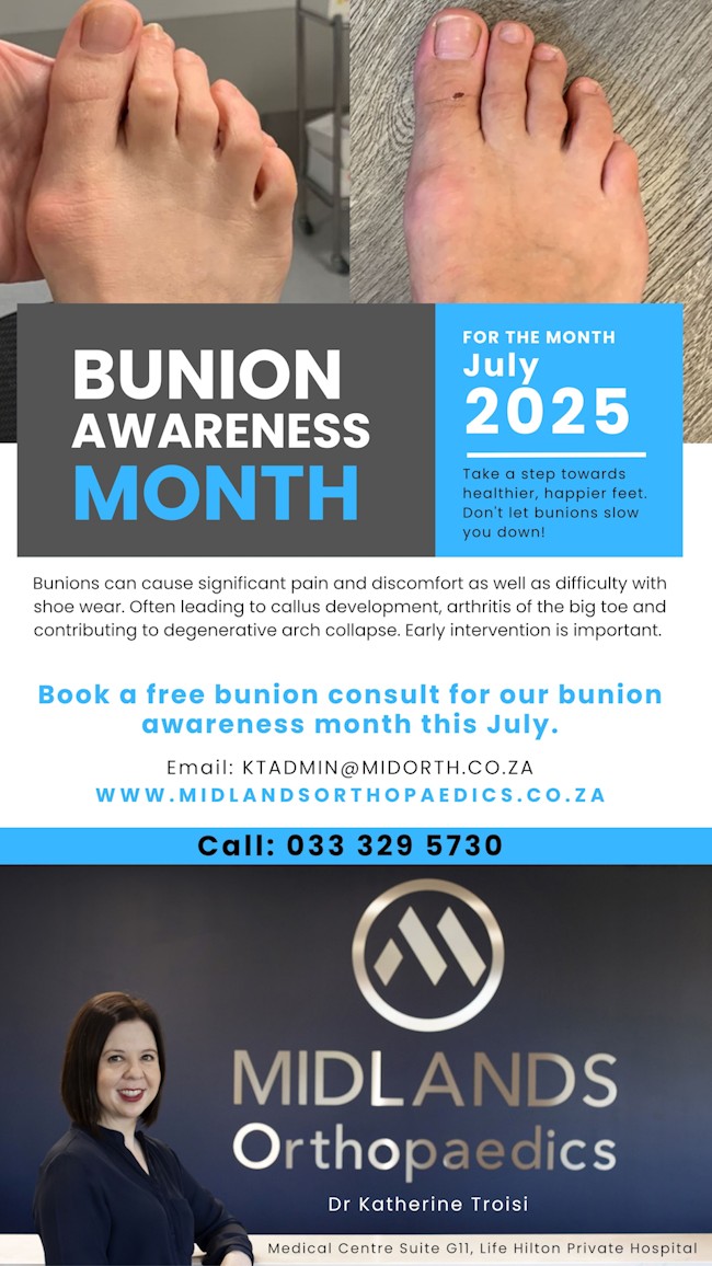 Dr Troisi Bunion Awareness 2025 650