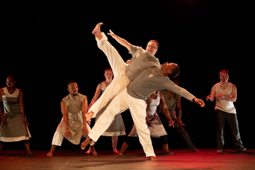 FLATFOOT ACCESS PANTHERS. Dancers Sifiso Khumalo and Kyle Myers 2025