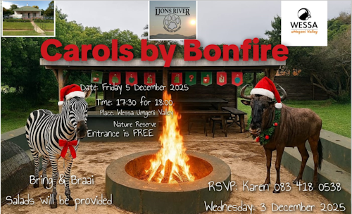carols by bonfire