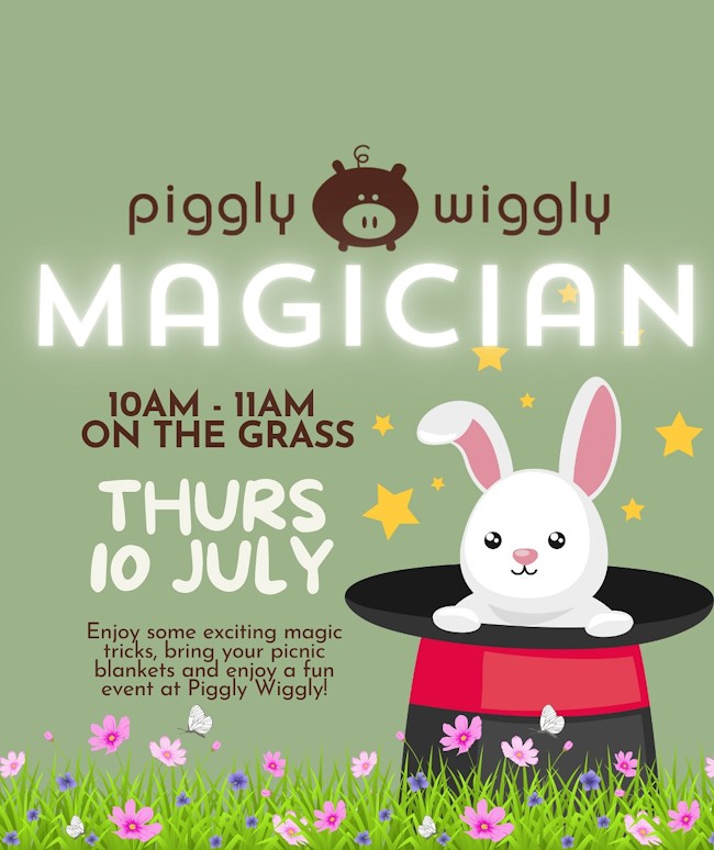 piggly wiggly magician