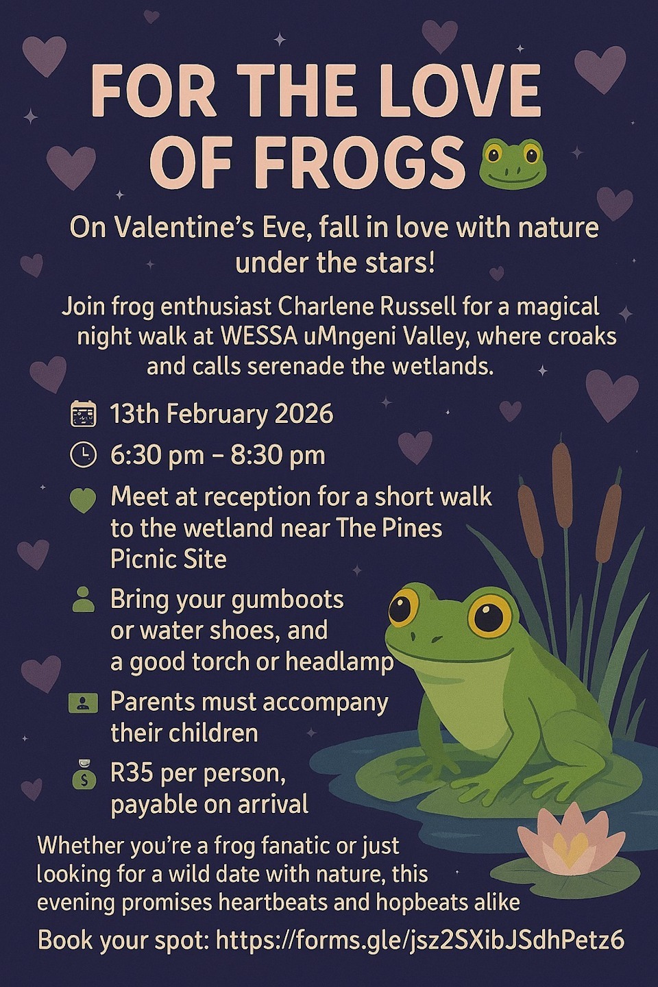 13 feb frog hunt howick