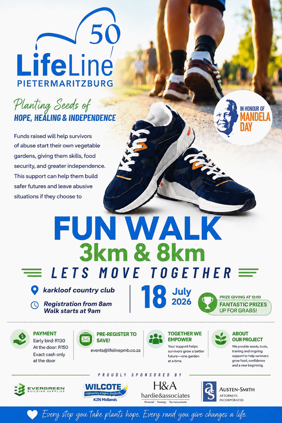 18 July walk the talk