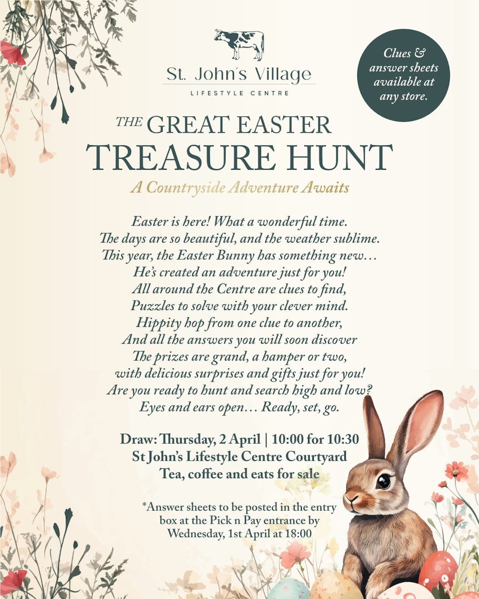 2 april easter hunt howick st johns