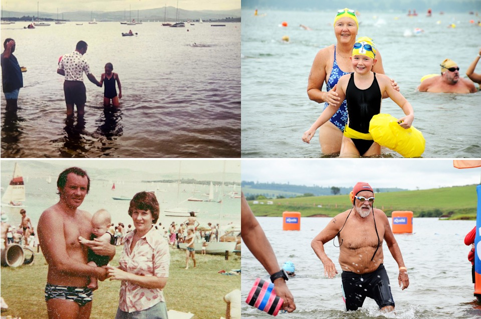 George Watson Credit Action Photo SA and quix with neice