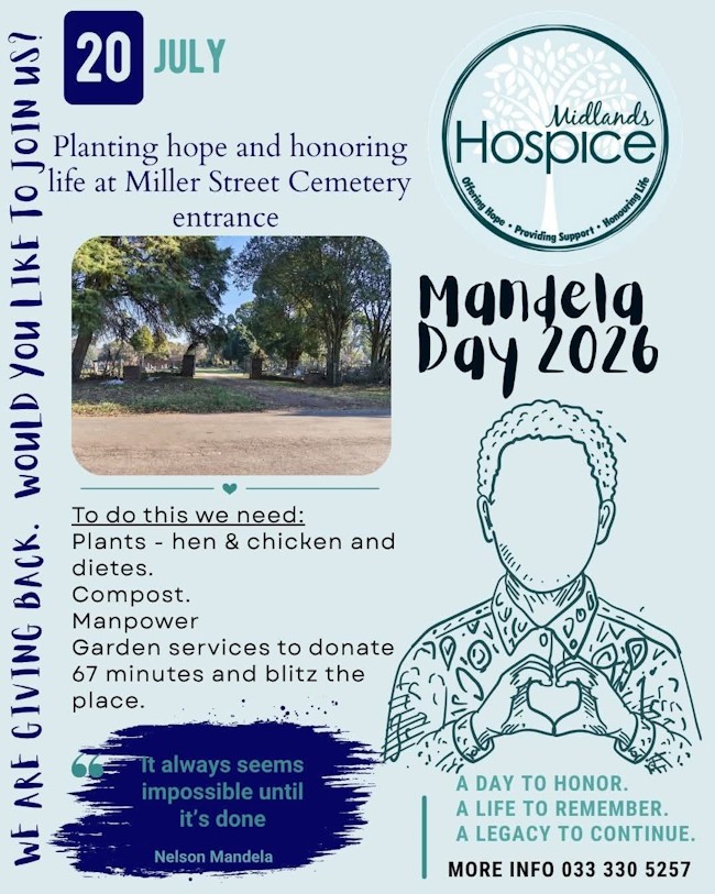 hospice mandela day 2026