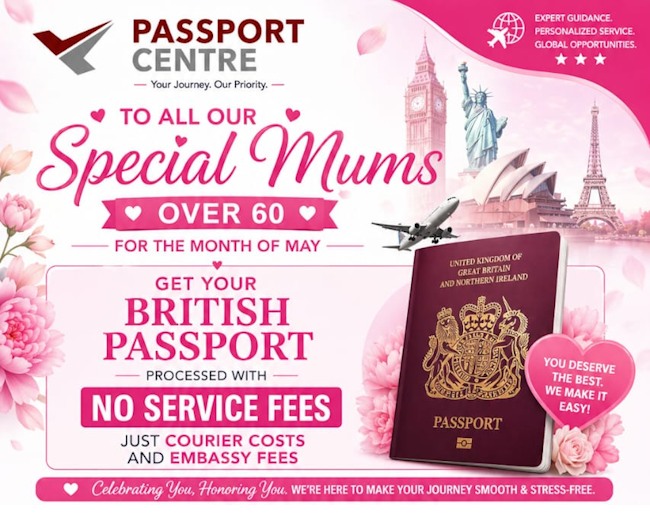 passport centre MAY