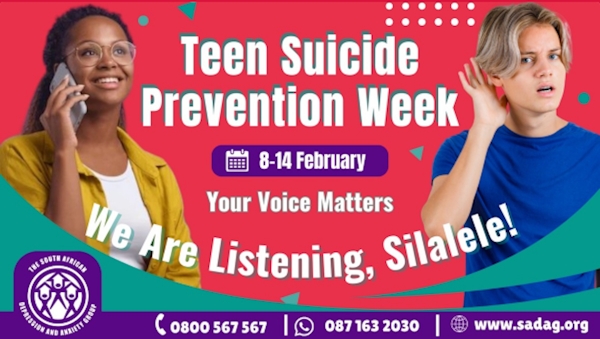 teen suicide prevention week