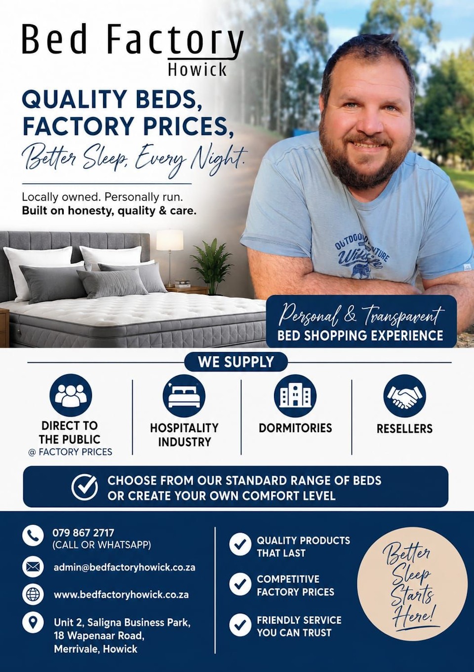 the bed factory