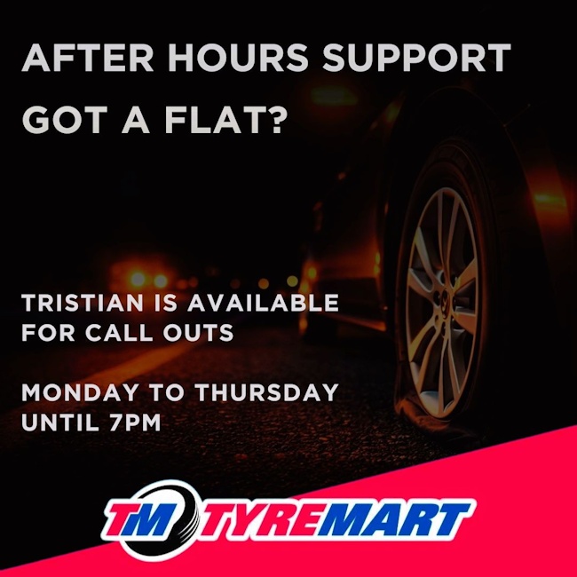 tyremart after hours tyre support