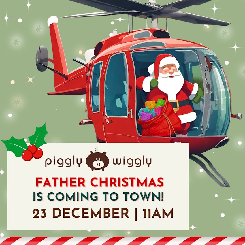 23 dec santa at piggly wiggly