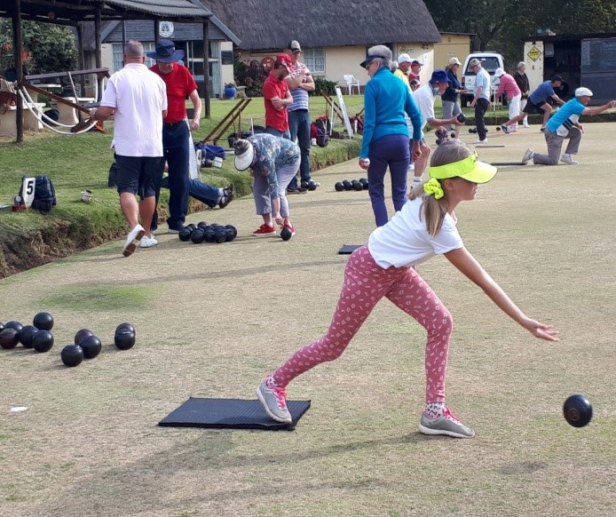 Funky holly showing her style