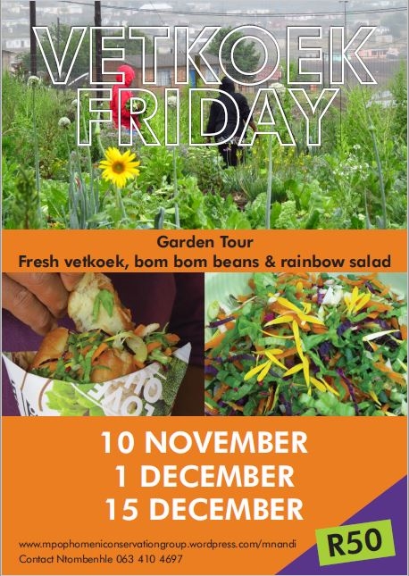 Vetkoek friday event and FB