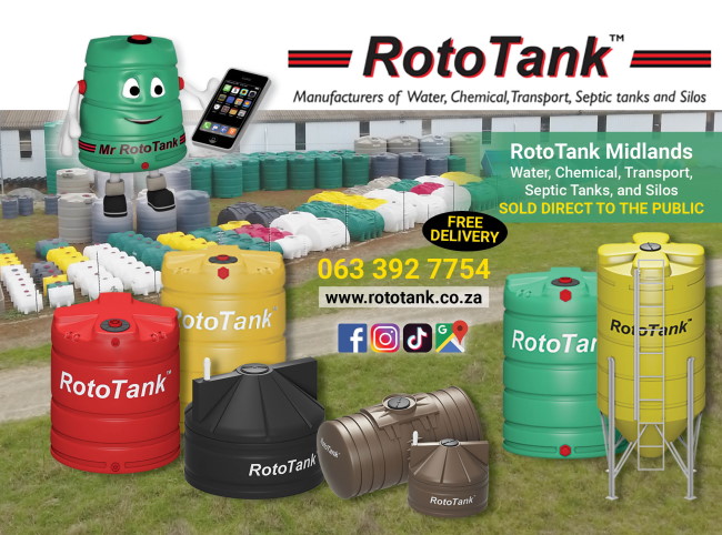 a rotoTank howick kzn midlands