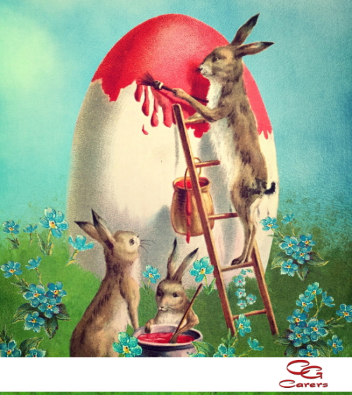 easter vintage cover