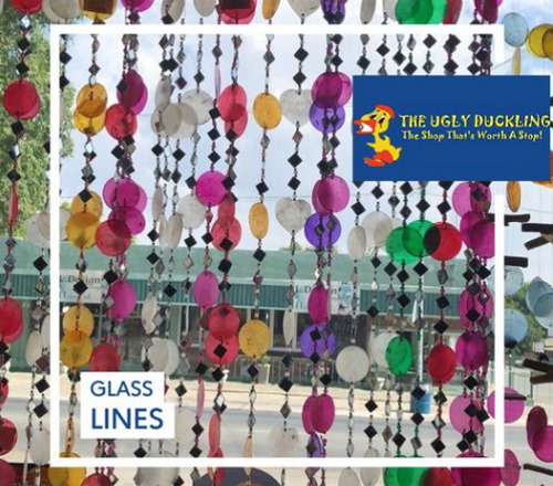 glass lines at the ugly duckling