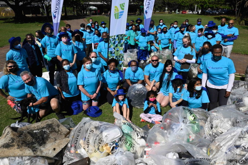 green corridors beach clean up