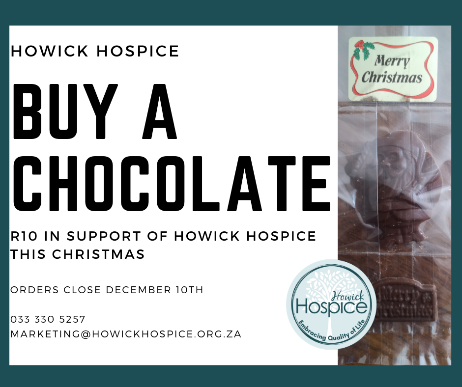 hospice christmas chocolate fundraiser