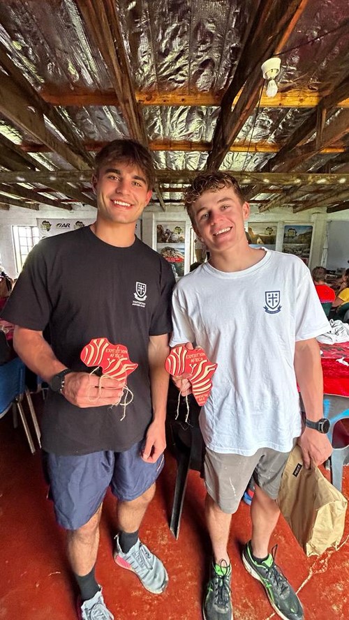 Jarred van Alphen and Kai Broom