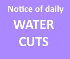water cuts