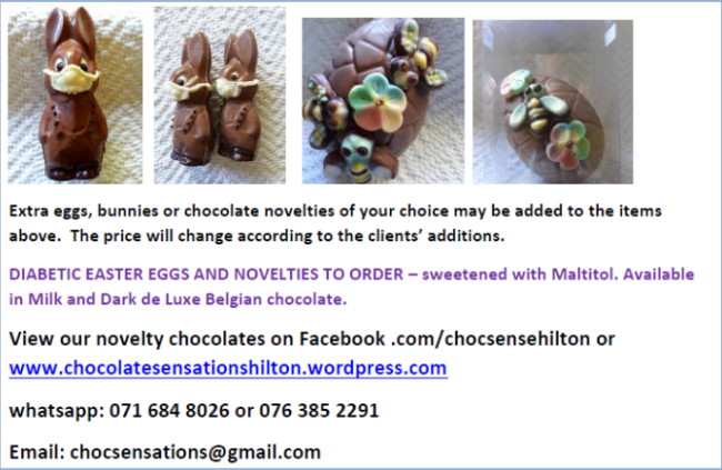 easter 2022 choc sense extra