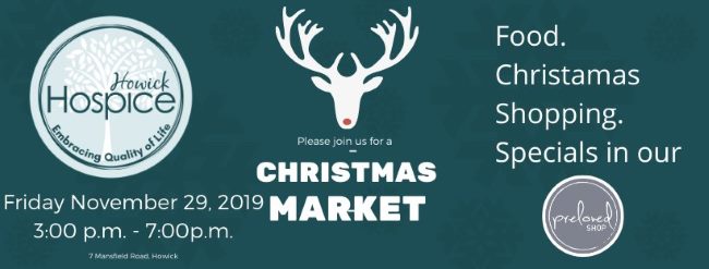 howick hospice christmas markter
