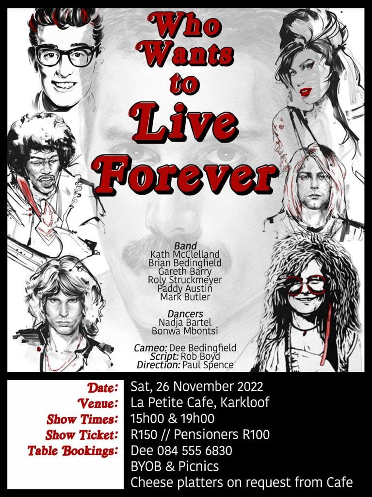 26 nov who wants to live forever