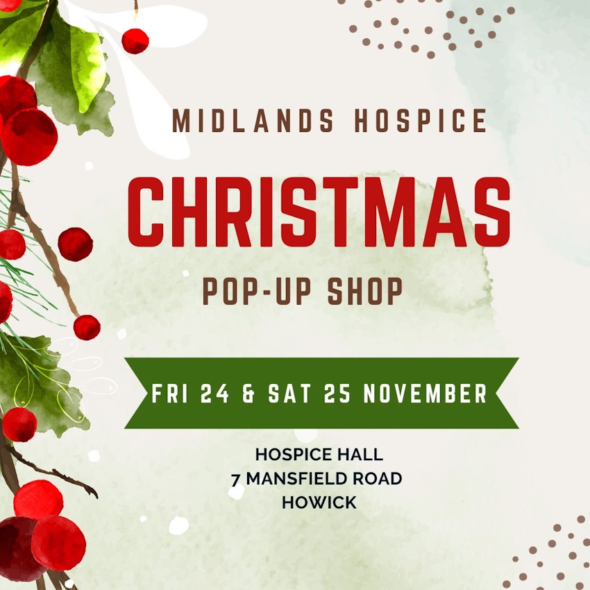 christmas pop up shop howick 24 25 nov