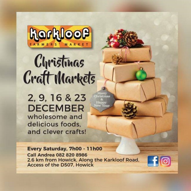 karkloof christmas craft markets 2017