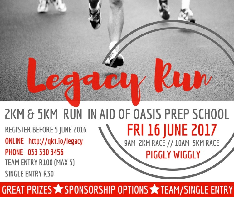 legacy run 2017 oasis prep750