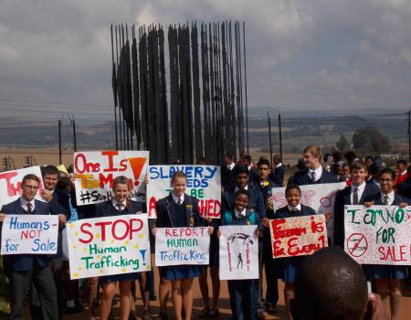 Talk on Human Trafficking at the Mandela Capture Site 30 April 2015 3