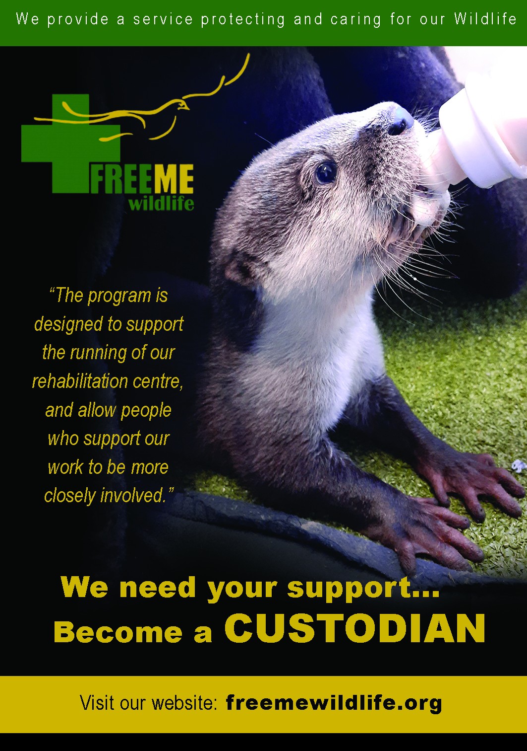 free me wildlife custodian