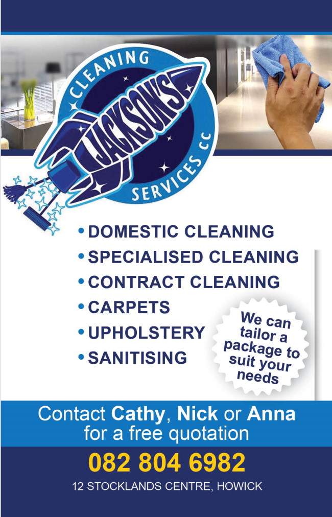 jacksons cleaning sept 2021