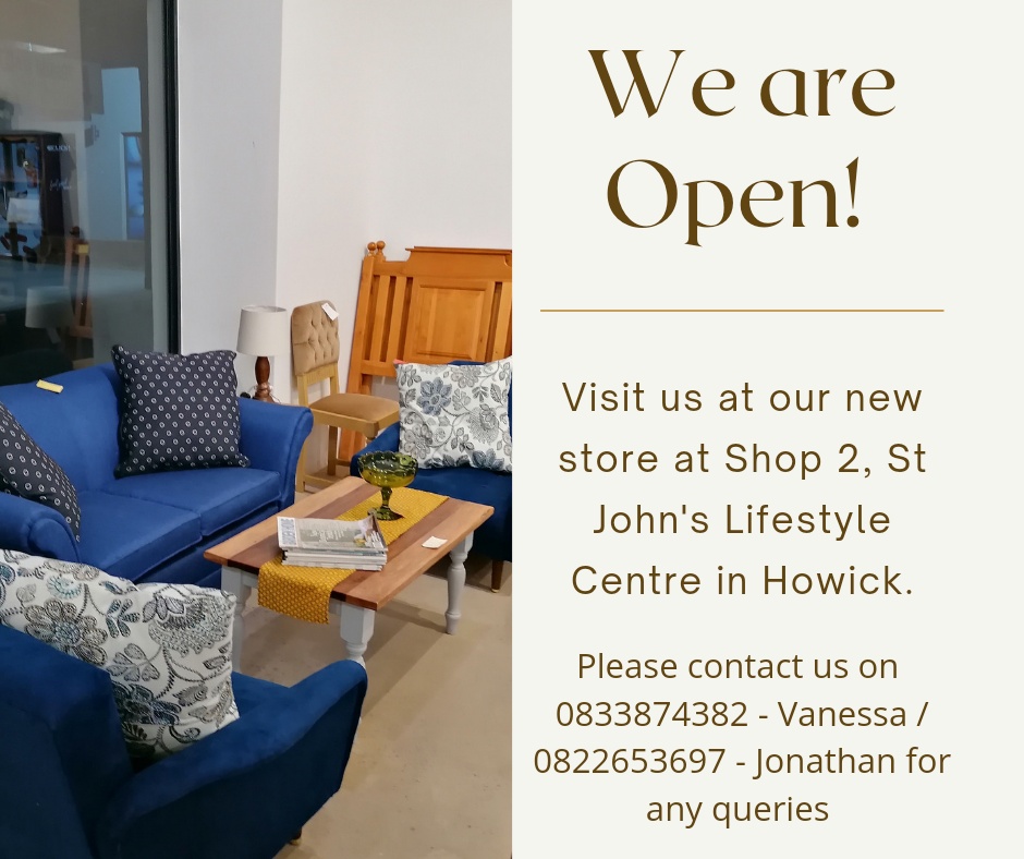 Reloved Furniture is newly located at St John's Village Lifestyle