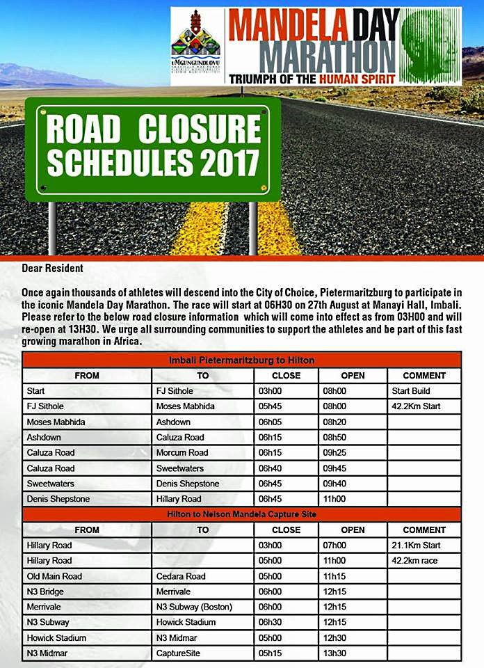 road closure