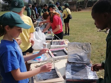 solar cooking at howick prep