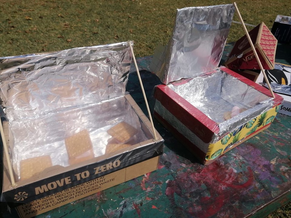 sun ovens by howick prep pupils