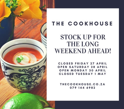 the cookhouse news April
